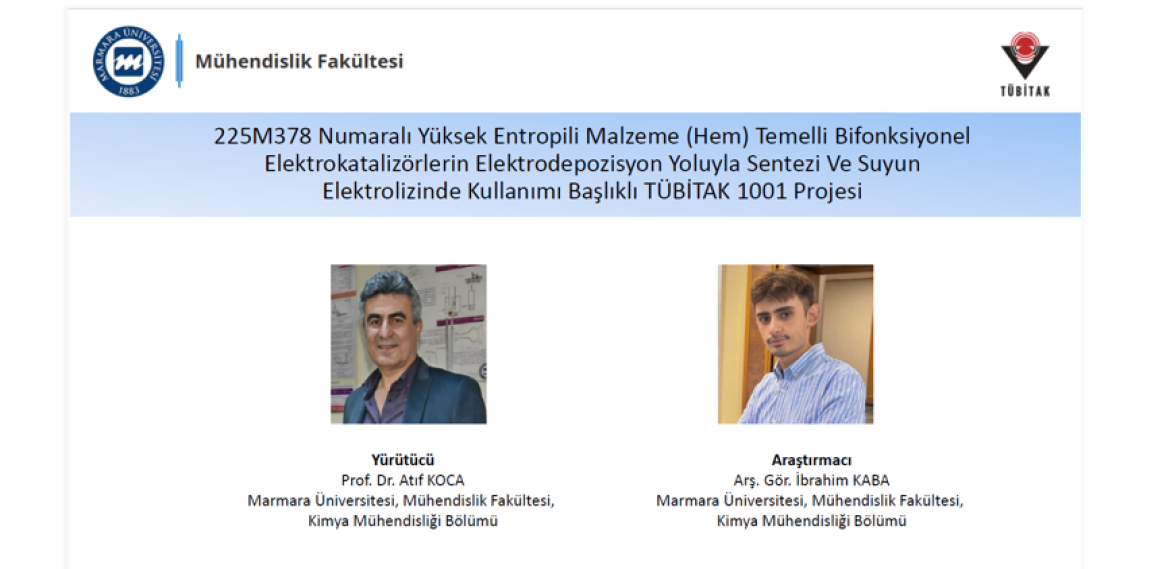 TÜBİTAK 1001 Proje Desteği Başarısı